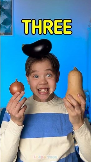 Veggie Math: Learn Numbers with Yummy Food! 🍅🧮🥦 #Shorts #Kids #Fun