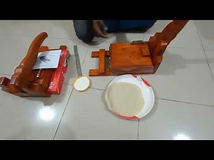 ১ মিনিটে ১০ টি রুটি বানানোর ম্যাজিক | Ruti Recipe | wooden roti maker