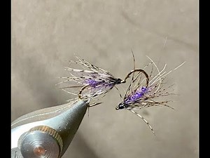 Fly Tying - Purple Haze Soft Hackle