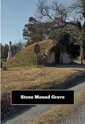 Have you ever seen a mound grave like this in the Appalachian Mountains? #appalachia #appalachianmountains #appalachian #historytime #history