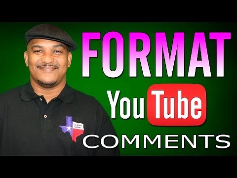 How To Format Your YouTube Comments | Bold, Italics, & Strike Through
