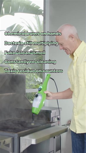 Tired of toxic fumes, germs left behind, and expensive products that don't actually work? 🌟 Steam kills 99% of bacteria, viruses & germs – no chemicals needed 💧 Uses just water – safe for kids, pets & your entire family ⚡ One machine cleans floors, counters, grout, windows & more Save $40 now – only $129 FREE shipping. Clean with steam, not chemicals. | H2O