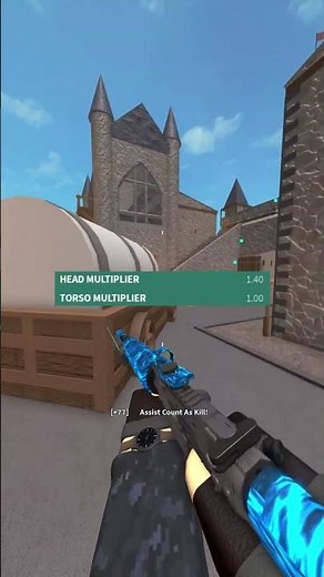 THE M16A3 IN PHANTOM FORCES #shorts #roblox #gaming #phantomforces