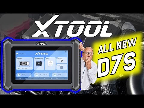 XTOOL D7S ALL NEW Bidirectional Scan Tool. Upgraded D7