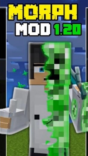 What If You Could Become ANY Mob in Minecraft ? #minecraft #mods #morph