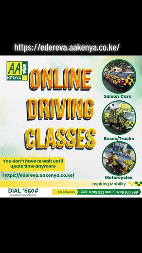 Learn to Drive Online with AA Kenya | Enroll Now!