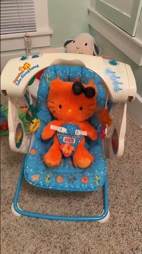 Fisher Price 2002 Aquarium Take-Along Swing (Clips)