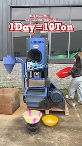 187K views · 1.8K reactions | 勞 Can’t believe this small rice mill can process 1000kg rice per hour! I thought it was a joke until I tried! #N2026 #ThresherMachine #RiceMillMachine #backbone #AgricultureMachinery | 1500kg/hour complete rice milling machine | Facebook