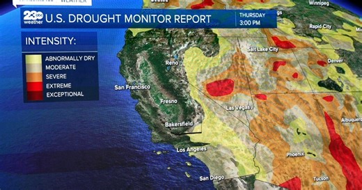 Recent rain totals brought close to 90% of the county out of a drought warning