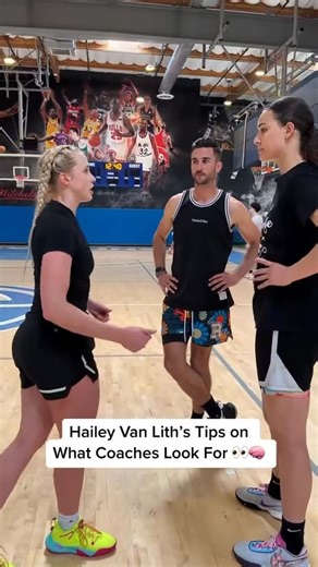 Jordan Lawley on Instagram: "My fave part of training is seeing the knowledge passed down between Role Models and our younger athletes! Culture is unmatched! @haileyvanlith x @sydney.bean13 #jlawbball"