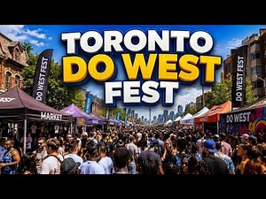 DO WEST FEST TORONTO 2026 🇨🇦 | Biggest Street Festival in Toronto | Food, Live Music & Summer Vibes