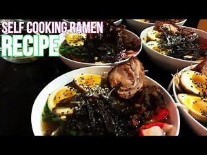 🍜 Self Cooking Ramen Recipe :: Really Easy Asian Ramen Recipe