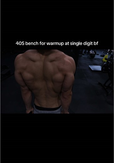 Gym Motivation: 405 Bench for Warmup