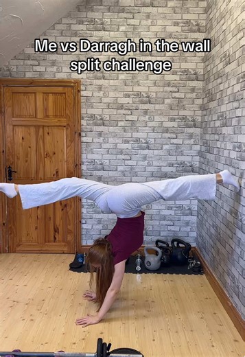 Who Performed Better in the Wall Split Challenge?