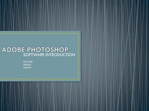 ADOBE PHOTOSHOP - SlideServe