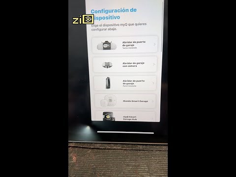 Programar Aplicación MyQ en un Merik 711W