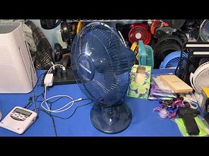 Ocean works 12” Oscillating Desk Fan