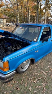 Bagged & Bodied Ford Ranger at Turkey Drag #sickminitrucks #fordranger #sicktrucks | SICK Mini Trucks