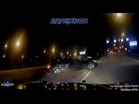 Infiniti G37 Takes GSP On 145 MPH Chase! Trooper Performs A Textbook PIT