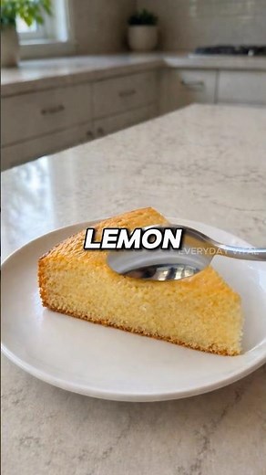Healthy Lemon Cake?! 🍋✨ Soft, Moist & Super Easy!