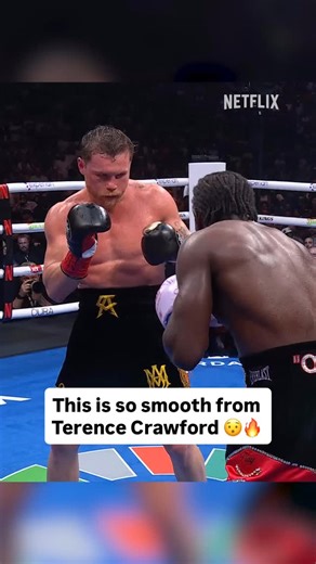 339K views · 93K reactions | This rear-hand double that Terence Crawford landed on Canelo Álvarez is so beautiful to see in slow-mo. The art of boxing 壘 #canelocrawford #terencecrawford #canelo #caneloalvarez #boxing | NetflixSports | Facebook