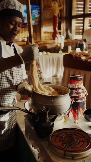 Experience the Authentic Taste of Traditional Bale Genfo at Noora Resort! Meet our talented Genfo maker, all the way from Bale, bringing the rich tradition and authentic flavor of Ethiopian Genfo to your table. Prepared with skill, passion, and time-honored techniques, every serving offers a true taste of Ethiopian heritage. Join us at Noora Resort, located in front of the beautiful Bishoftu Lake, and enjoy a unique culinary experience in a relaxing lakeside setting. #nooraresort #noorahora #Tra