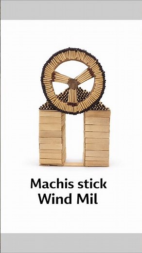 Matchstick Windmill DIY – Part 2