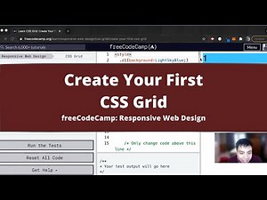 Create Your First CSS Grid (CSS Grid) freeCodeCamp tutorial