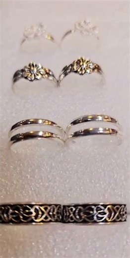 Dazzle Your Toes! ✨ Silver Minji Toe Rings Collection @KGD