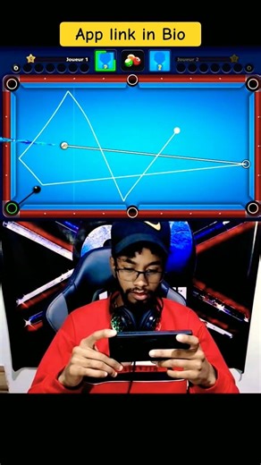 8 Ball Pool Aim Cheto Tool App #8ballpool #usa #fyp #trickshots #billiards #gaming