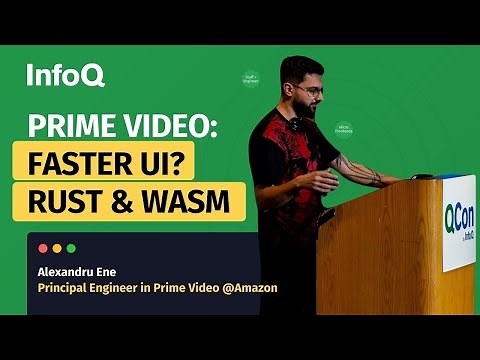 Rust & WASM for UI: Faster Prime Video on ANY Device