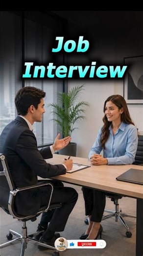 How to Pass a Job Interview in English 💼🏨 #JobInterview #LearnEnglish #Shorts