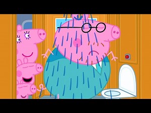 Using The Shower On A Very Long Train Journey 🚂 | Peppa Pig Full Episodes - Videos For Kids