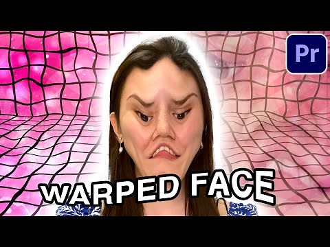 WARPED / DISTORTED FACE Tutorial in Adobe Premiere Pro!