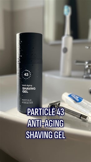NEW: Shaving game-changer for men that gives you the perfect shave & reduces wrinkles! Guys, it's time to try a revolutionary shaving cream that: 1. Gives an ultra smooth shave 2. Reduces wrinkles 3. Makes you look younger & healthier 4. Doesn’t irritate 5. Boosts skin collagen Try it risk free, with our 30-day money-back guarantee! | Particle
