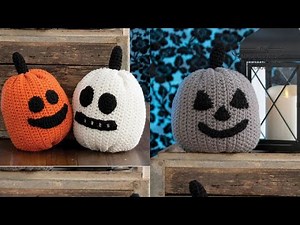 How to Crochet Easy Three Little Pumpkin