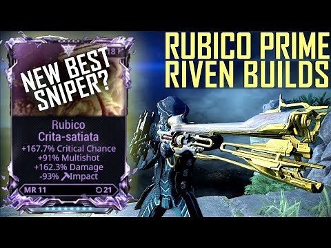 [Warframe] RUBICO PRIME RIVEN MODDED BUILDS
