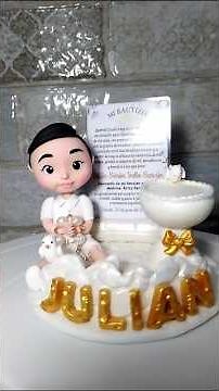Hermoso Recuerdo de Bautizo en Porcelana Fría ✨🕊️ | Ideas Personalizadas