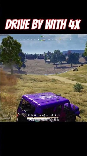 Perfect Aim: Drive-by Squad Wipe 🔥 #Gaming #Shorts #ytshorts