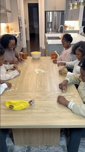 Family Game night with Bananagrams 🍌🎲