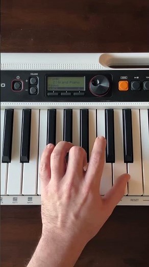 How to play a 1st Inversion D Major Piano Chord
