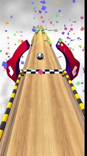 Gameplay: Ball rolling and platform challenges | going ball #shortvideo