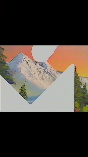 1994 Bob Ross "Happy Little Trees" MTV Promo Short