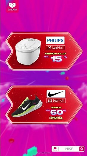 SIkat produk LazMall pilihan dengan promo Lazada 12.12! Belanja sekarang!