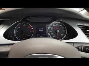Audi a4 service light reset 2011 to 2015