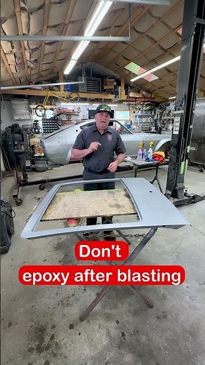 Stop Flash Rust After Sandblasting (Do This Before Epoxy)