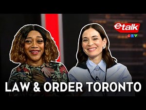 Kathleen Munroe & Karen Robinson tear up over Law & Order Toronto: Criminal Intent | Etalk Interview