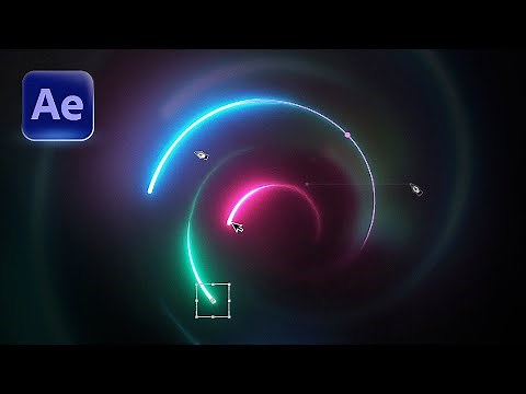 Glowing Lines in After Effects! | After Effects Tutorial (How to)