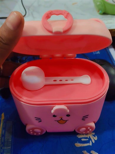 Cute Baby Powder Container for Travel