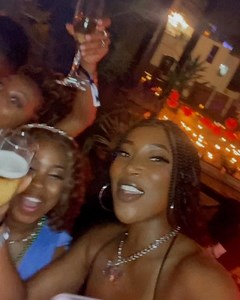 Ms. Sade💋 on Instagram: "HAPPY BIRTHDAY TO THE BAD GAL🖤‼️🍾🎈🎈 🎂 I’m just thankful to God to see another year around the sun ☀️ 🙏🏾 . Ya know my post always late cuz I’m out the country 😂. This year it’s Colombia 🇨🇴 & babyyy I’m having ah good time‼️😝 #BIGcapricornenergy♑️🐐💯 #MsSade 💋 #BadGalTingzzz #ThatsIrrelevant #NewSeriesOnTheWay 😎 #BdayGal 😝🎂"